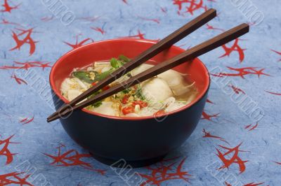 noodle soup asian with chopsticks noodle soup asian with chopsticks