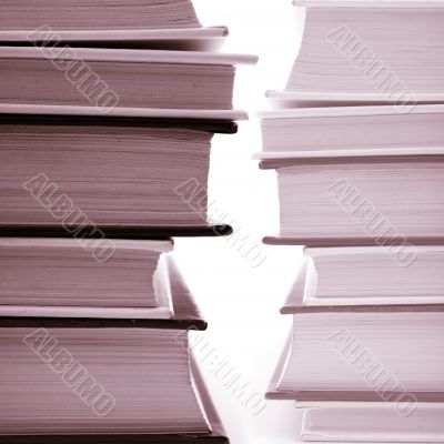 stack of books