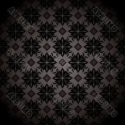 black tile repeat wallpaper