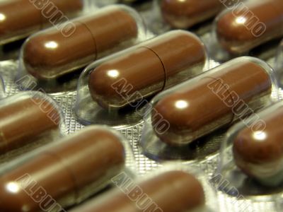 Capsules with a  preparation