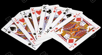 Card jacks and kings