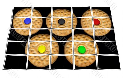 cookies collage