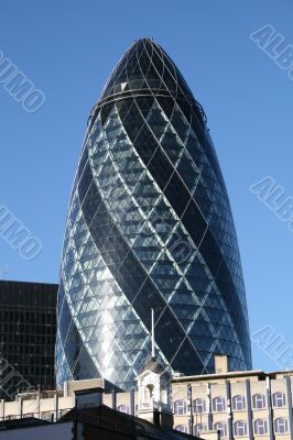 The famous Gherkin in London The famous Gherkin in London