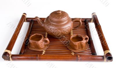 traditional tea service