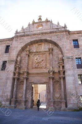 entry to monastery