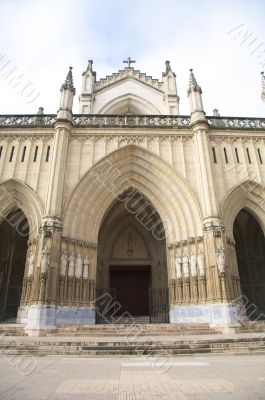 door vitoria cathedral