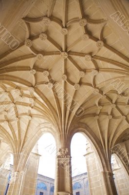 roof of cloister