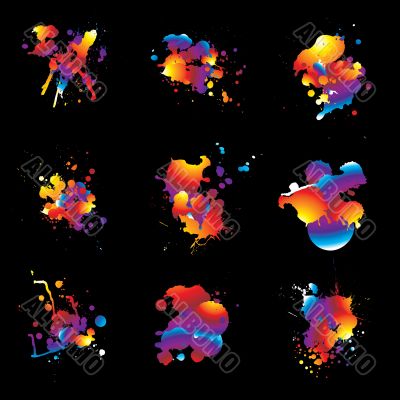 rainbow splat nine rainbow splat nine