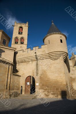 olite castle entry