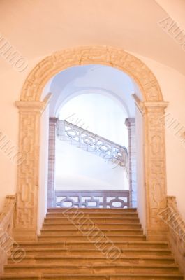 door to stairs