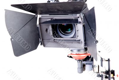 hd camcorder on crane hd camcorder on crane