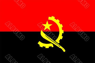 Angola Flag Angola Flag