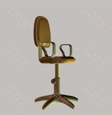 Office armchair for a workplace