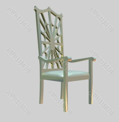 Decorative chair 3D