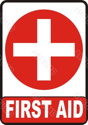 First Aid Sign First Aid Sign