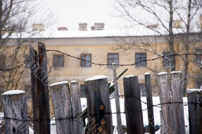 winter fence