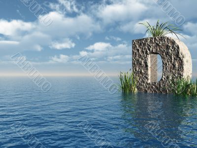 letter D letter D