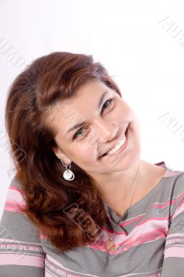 girl with green eyes