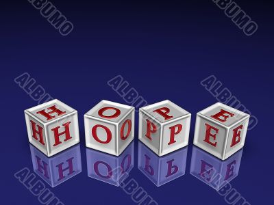 hope 3d blockes