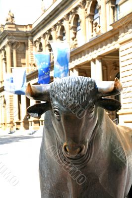 The stock exchange Bull
