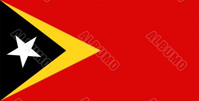 East Timor Flag East Timor Flag