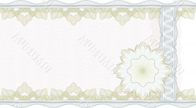 Classic guilloche border for certificate Classic guilloche border for certificate