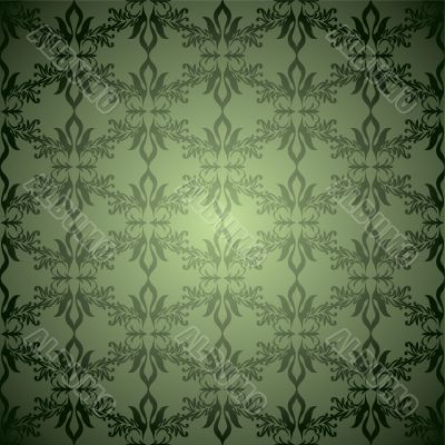 green wallpaper stagger