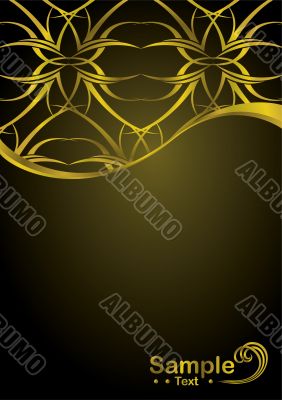 golden tattoo background