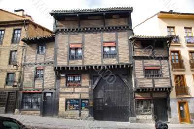 portalon old building at vitoria