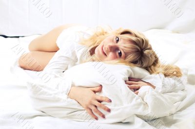 Girl in bed Girl in bed
