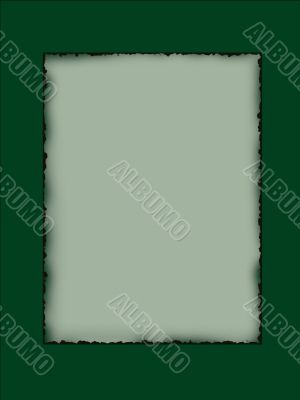 Green Forest Wall Poster Design