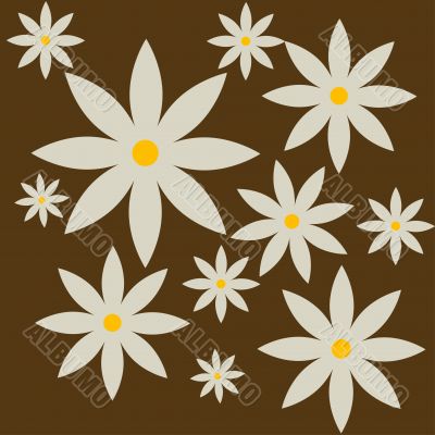Abstract floral background Abstract floral background