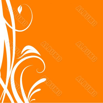 Abstract floral background Abstract floral background