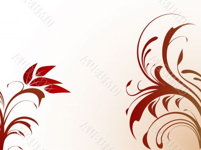 Abstract floral background