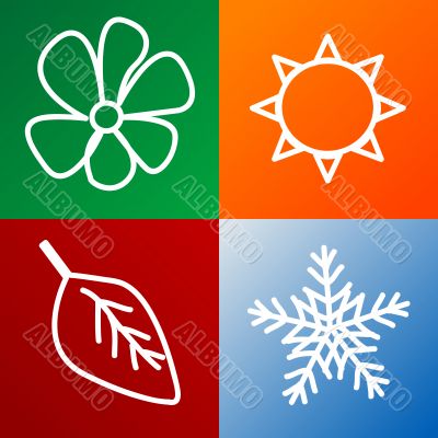 four seasons background four seasons background