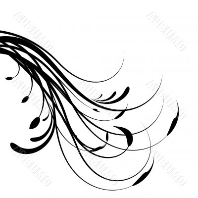 Abstract floral background Abstract floral background