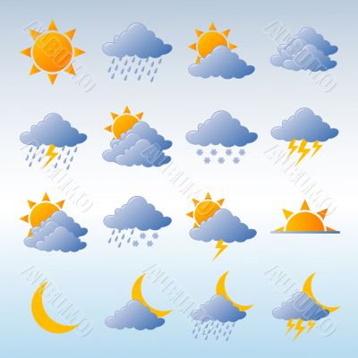 Weather icons