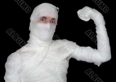 The funny egyptian mummy