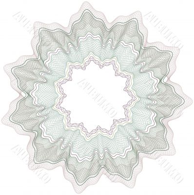 Classical vector guilloche money or certificate Classical vector guilloche money or certificate