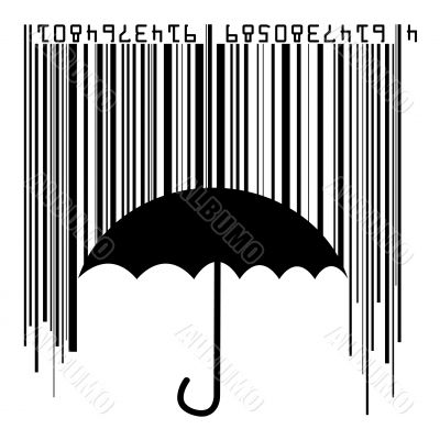 barcode rain
