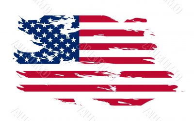 American flag background