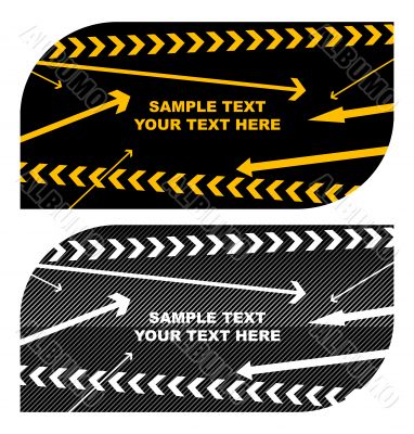 Black stylish business cards easily editable vector illustration Black stylish business cards easily editable vector illustration