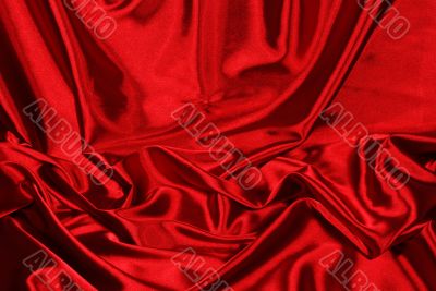 Elegant red satin background