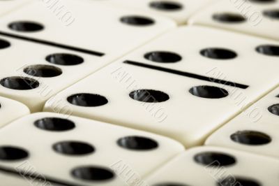 Background from dominoes