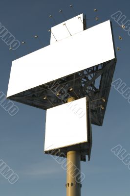 Billboard in the big blue sky