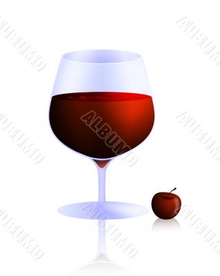 Glass of wine Glass of wine