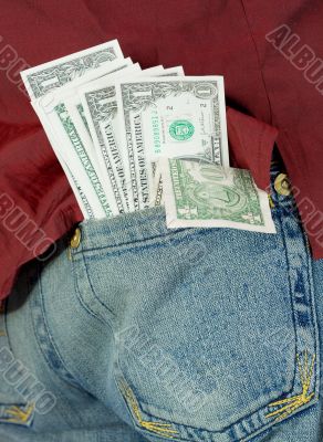 Dollars in hip-pocket
