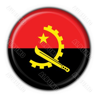 angola button flag round shape angola button flag round shape