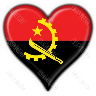 angola button flag heart shape