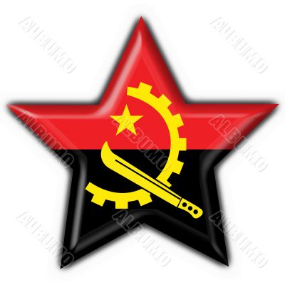 angola button flag star shape